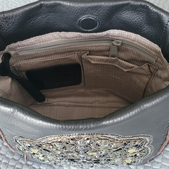 NWT Black Brighton Anju / Anjulina Shoulder Bag - Picture 7 of 11